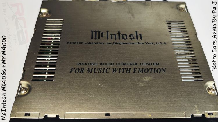เครื่องเสียงรถยนต์ McIntosh MX406s รูปที่ 3