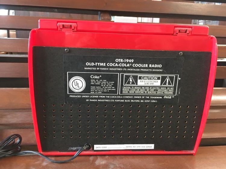 วิทยุ โค้ก โคคาโคล่า สะสม รูปที่ 4