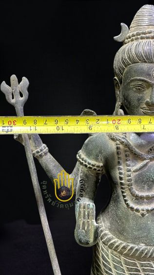 เทวรปขอม พระศิวะ (shiva) ขนาดสูง 57cm รูปที่ 5