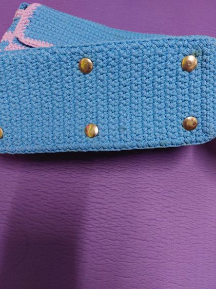 กระเป๋า​ถัก งานhandmade รูปที่ 3