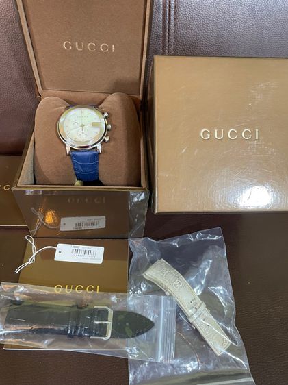 อื่นๆ ขายนาฬิกา Gucci หน้ามุก G  หลักเพชรแท้ ขนาดking size ขายเท 17,500 บาท 