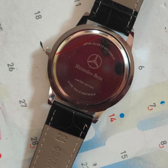 นาฬิกา Benz ญี่ปุ่น ระบบถ่าน ไม่ผ่านการใช้งาน ขึ้นข้อหล่อมาก รูปที่ 10