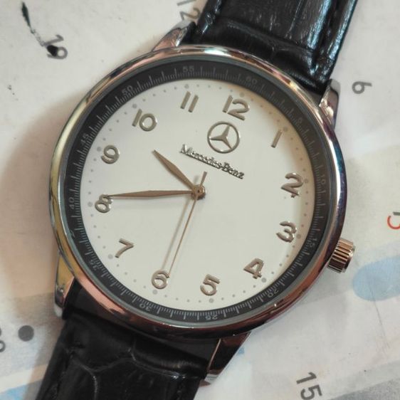 นาฬิกา Benz ญี่ปุ่น ระบบถ่าน ไม่ผ่านการใช้งาน ขึ้นข้อหล่อมาก รูปที่ 7