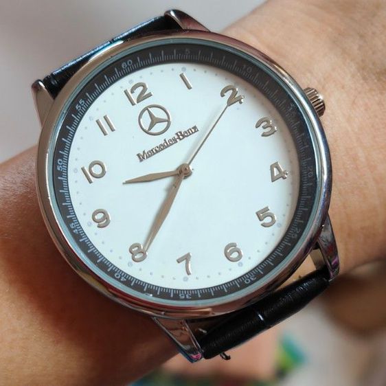นาฬิกา Benz ญี่ปุ่น ระบบถ่าน ไม่ผ่านการใช้งาน ขึ้นข้อหล่อมาก รูปที่ 5