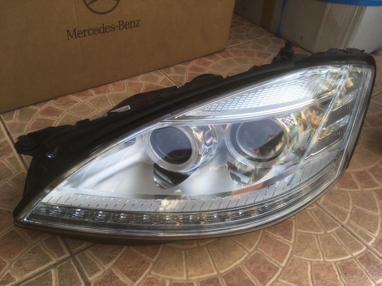 ไฟหน้าเบนซ์ W221 แท้มือสองญี่ปุ่น รูปที่ 5