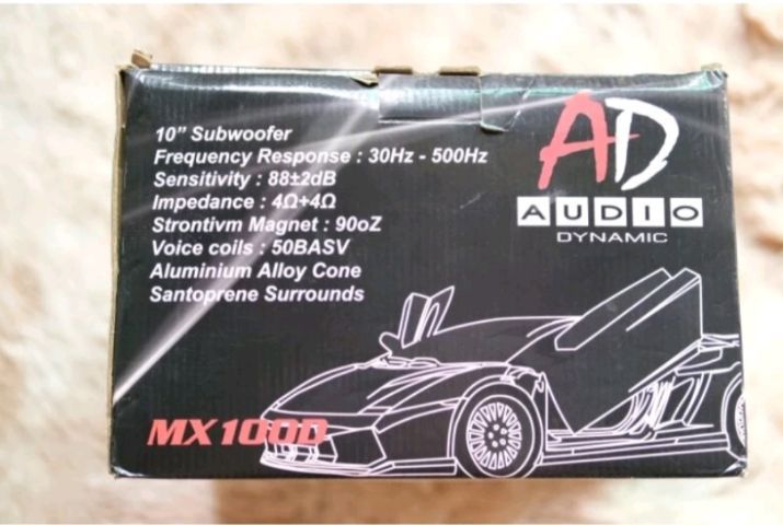 ลำโพงซับขนาด 10 นิ้ว AD audio MX-100D รูปที่ 5