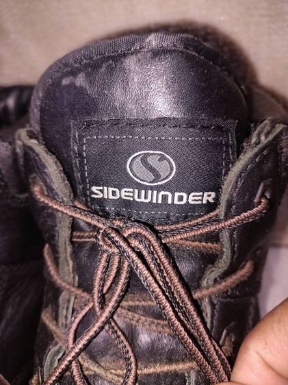 176.รองเท้าหนังแท้  SIDEWINDER (หัวเหล็ก) หุ้มข้อ รูปที่ 12