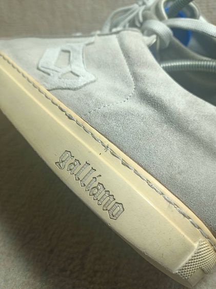 196.รองเท้าหนังแท้  Galliano  made in ITALY รูปที่ 8