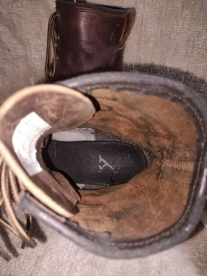 213.รองเท้าหนังแท้หุ้มข้อ Leather X boot (หัวเหล็ก) รูปที่ 12