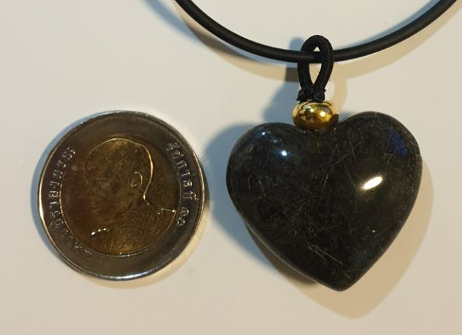 จี้ไหมดำ เกรดเอ รูปที่ 2