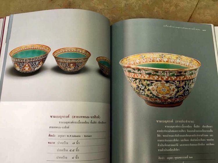 หนังสือ เครื่องถ้วย เบญจรงค์และลายน้ำทอง รูปที่ 10
