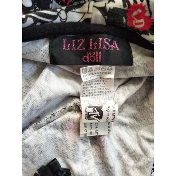 เสื้อแจ็คเก็ตผ้ายืดแบรนด์ LIZ LISA doll ขนาด(F)สินค้า มือ2สภาพใหม่ ลายอุซาวิช รูปที่ 8