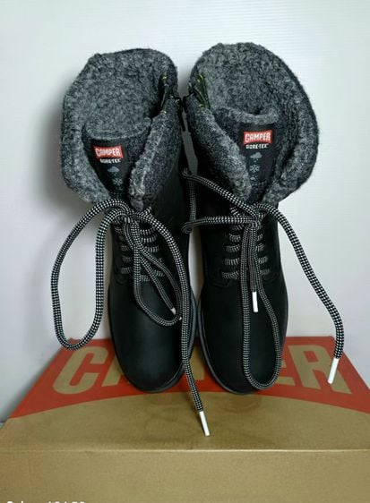 CAMPER HOT GORE-TEX Boots, WATERPROOF, บู้ทลุยหนาวลุยหิมะที่สุภาพสตรี Size 37EU ถามหา, รองเท้าบู้ท CAMPER ของแท้ มือ 2 สภาพใกล้เคียงของใหม่ รูปที่ 8