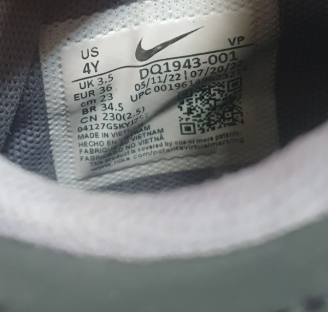 Nike Giannis Immortality 2รองเท้าบาสเก็ตบอล

us4 eu36  ยาว 23cm. รูปที่ 5