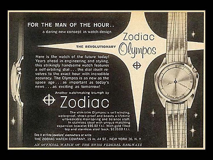 160210-Zodiac Olympos 1960's ระบบ Automatic รูปที่ 2