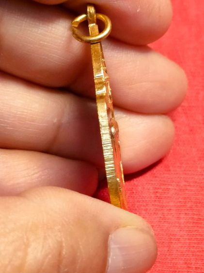 เหรียญพระราชพิธีสมโภชช้างเผือก 3 เชือก ณ.จังหวัดเพชรบุรี พ.ศ.2521 "บล๊อกทองคำหูช้างมีภู่" เนื้อกะไหล่ทอง รูปที่ 5
