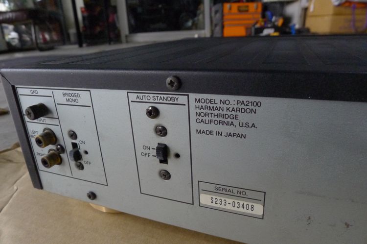 Power amp HarmanGordon PA2100  เสียงดี ใช้งานปกติ  รูปที่ 7