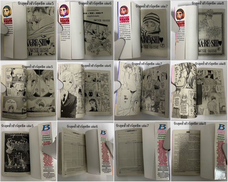 รักสุดขั้วชัวร์สุดขีด 8 เล่มจบ Natsue Ogoshi รูปที่ 4