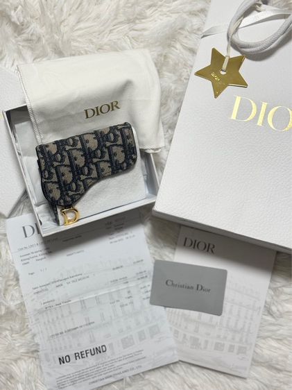กระเป๋าสตางค์ Dior ของแท้ อุปกรณ์ครบ รูปที่ 7
