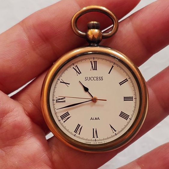 นาฬิกาพก Vintage Alba by Seiko ระบบถ่าน สภาพใหม่มากๆ รูปที่ 2