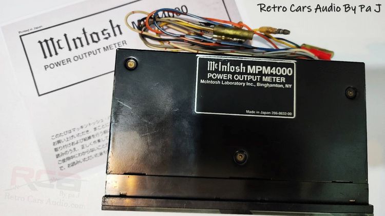 McIntosh MPM4000 vumeter รูปที่ 3