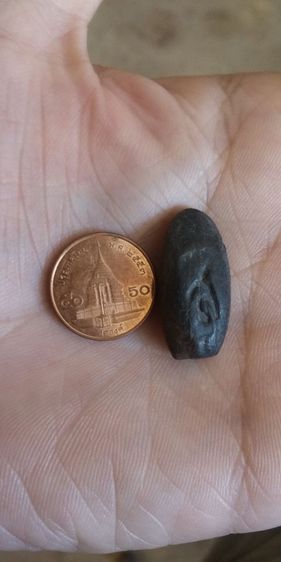 พระเนื้อดินผสมมวลสาร(พระพิมพ์พระขุนแผน(พิมพ์เล็กเนื้อดำ)(ผง.ดิน.ผงว่าน.ใบลาน)(ไม่ทราบพระเกจิที่สร้าง))พระบ้านพระเครื่องรางของมงคล รูปที่ 4