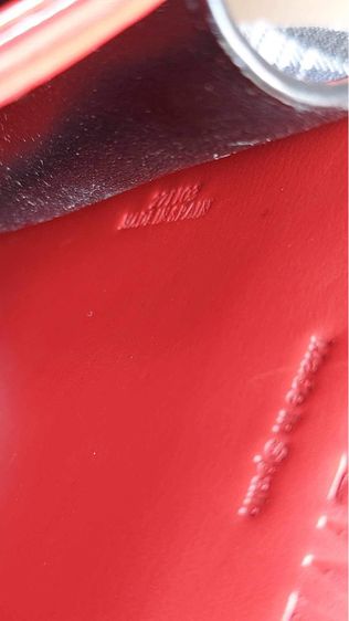 กระเป๋าสะพาย Loewe สีแดง รูปที่ 7