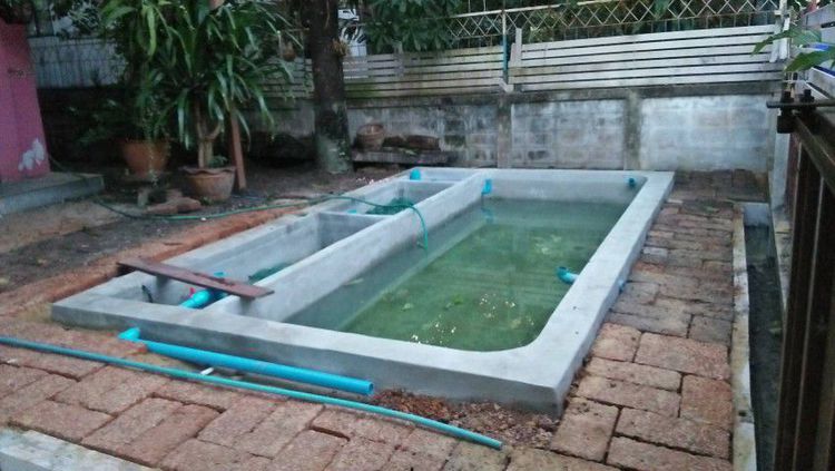 รับซ่อมบ่อรั่ว,บ่อร้าว,ทำบ่อปลาคาร์ฟแก้ระบบกรอง,ทำน้ำพุ รูปที่ 5