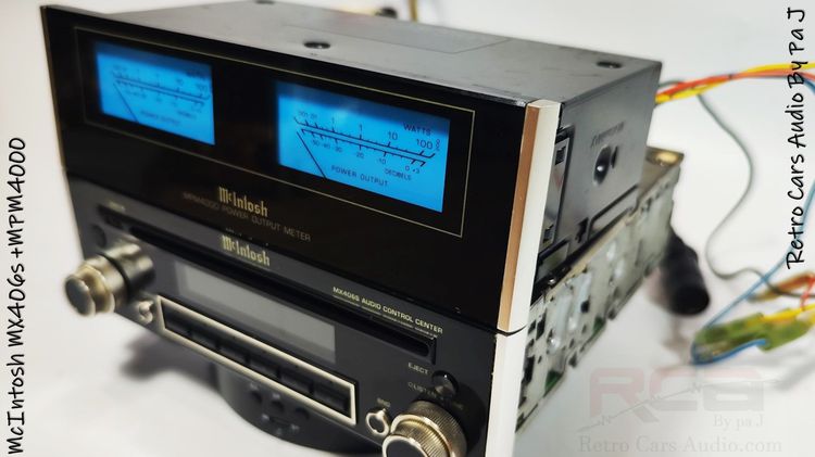 McIntosh MX406S + vumeter รูปที่ 2