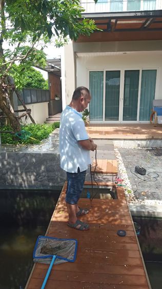 ทำบ่อปลาคาร์ฟ,ซ่อมบ่อรั่ว,บ่อร้าว ทำน้ำพุ รูปที่ 5