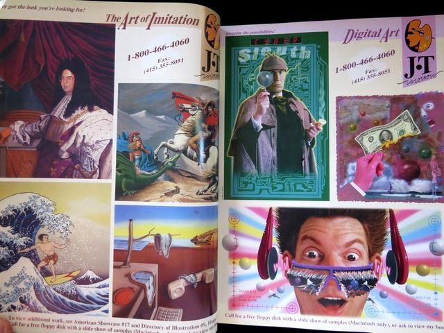 American Showcase Illustration หนังสือ ภาพงาน ศิลปะ สื่อโฆษณา หนังสือเล่มใหญ่ รูปที่ 17
