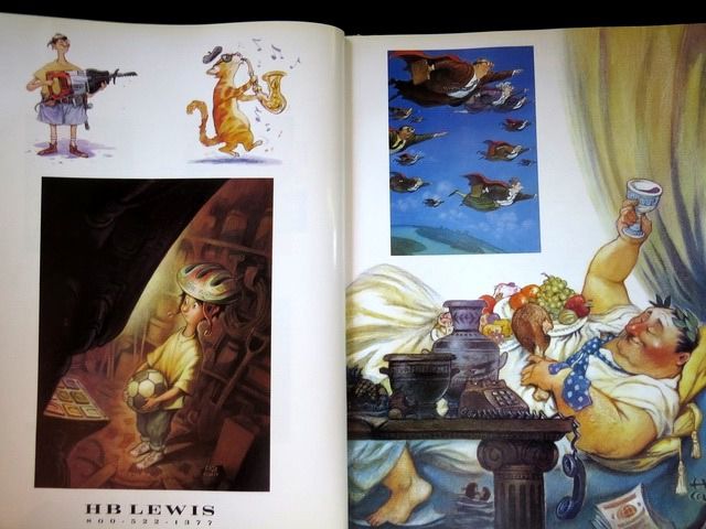 American Showcase Illustration หนังสือ ภาพงาน ศิลปะ สื่อโฆษณา หนังสือเล่มใหญ่ รูปที่ 11