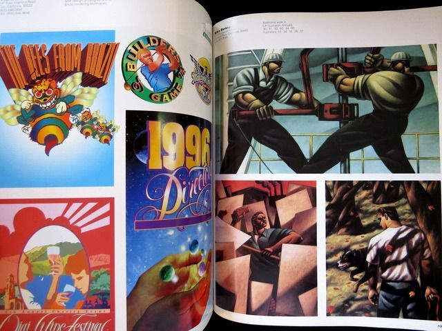 American Showcase Illustration หนังสือ ภาพงาน ศิลปะ สื่อโฆษณา หนังสือเล่มใหญ่ รูปที่ 18