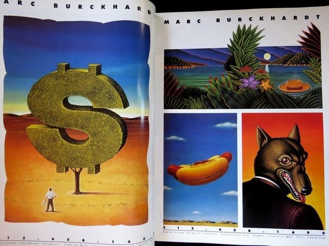 American Showcase Illustration หนังสือ ภาพงาน ศิลปะ สื่อโฆษณา หนังสือเล่มใหญ่ รูปที่ 16