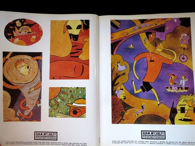 American Showcase Illustration หนังสือ ภาพงาน ศิลปะ สื่อโฆษณา หนังสือเล่มใหญ่ รูปที่ 8