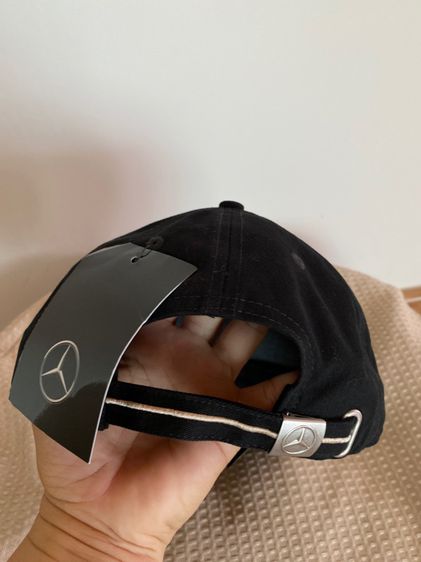 ส่งเร็ว หมวก Benz แท้ ของใหม่ ป้ายครบ สีดำ ปรับขนาดได้ ทรงสวย มีปลายทาง   รูปที่ 5
