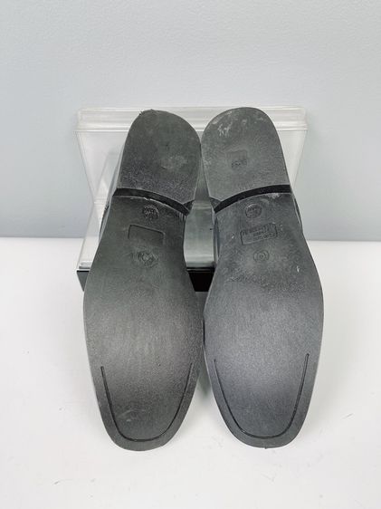 รองเท้าหนังแก้ว ไม่ทราบแบรนด์ Sz.12us47eu31cm(หน้ากว้างเท้ากว้างอูมใส่ได้) Made in USA สีเทา สภาพสวยมากเกือบใหม่ ไม่ขาดซ่อม ใส่ทำงานออกงาน รูปที่ 3