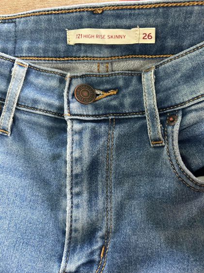 🌈Levi's®​721 SKINNY กางเกงยีน​ส์ 👉แบรนด์แท้💯แบรนด์ดัง💯🌈 รูปที่ 7