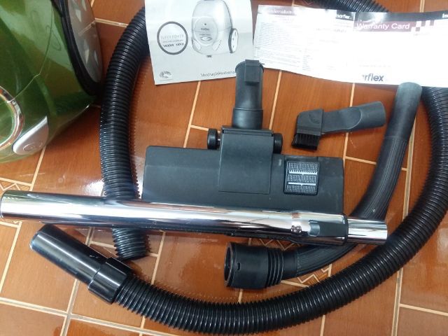 เครื่องดูดฝุ่นยี่ห้อ Imarflex VC-712 1400W Max ขนาด 32×42×31.5 cm. น้ำหนัก 3 kg. หมายเลขเครื่อง IMFVC7122 กล่องเก็บฝุ่นใหญ่กำลังไฟ 1400วัตต์ รูปที่ 2