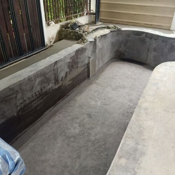 รับแก้ระบบกรองในบ่อปลาคาร์ฟ,ซ่อมบ่อปลาคาร์ฟรั่ว,บ่อร้าว,รับทำบ่อปลาคาร์ฟ,ทำน้ำพุ,น้ำล้น รูปที่ 10