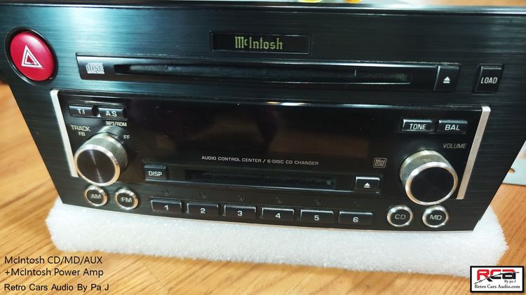 เครื่องเสียงเล่น cd md mcintosh รูปที่ 2