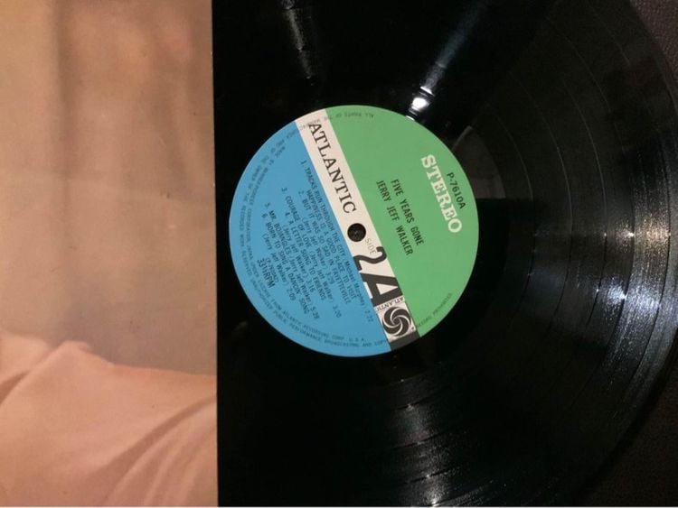 ขายแผ่นเสียงนักร้องโฟร์คชาย  Jerry Jeff Walker Five Years Gone 1977 Japan Lp Vinyl ส่งฟรี รูปที่ 2