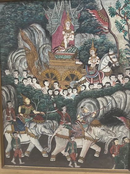 ภาพวาดสีนํ้ามันเก่า รูปที่ 4