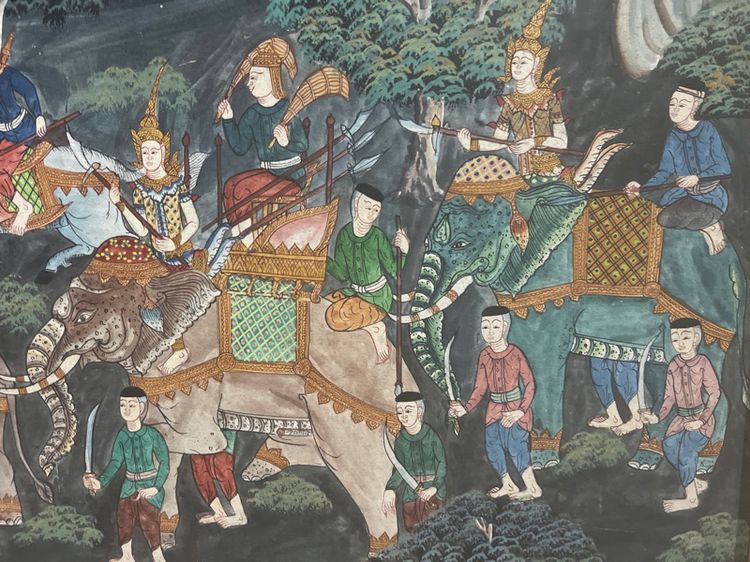 ภาพวาดสีนํ้ามันเก่า รูปที่ 7