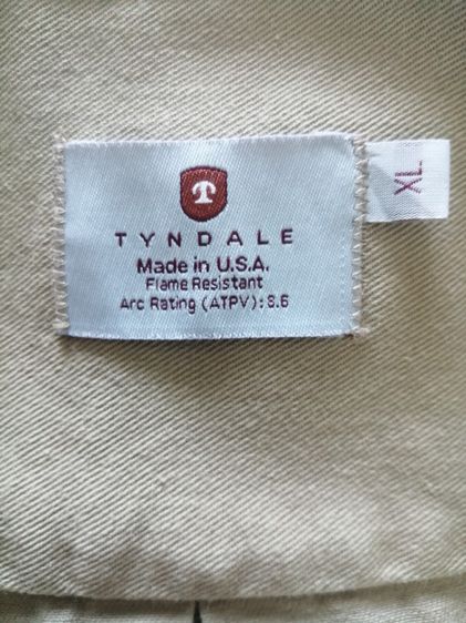 0209 เสื้อเชิ้ตแขนยาว Long Sleeve Shirt ยี่ห้อ TYNDALE size XL รูปที่ 2