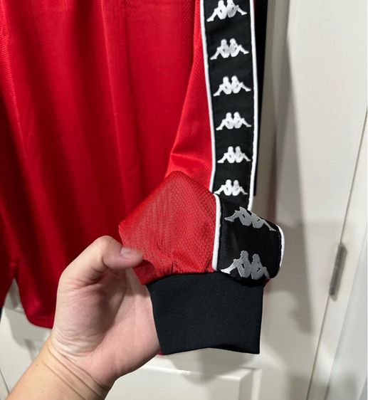 เสื้อบอลแขนยาว แบรนด์ kappa(ผ้ากีฬา) รูปที่ 5