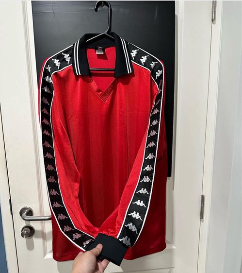 เสื้อบอลแขนยาว แบรนด์ kappa(ผ้ากีฬา) รูปที่ 7