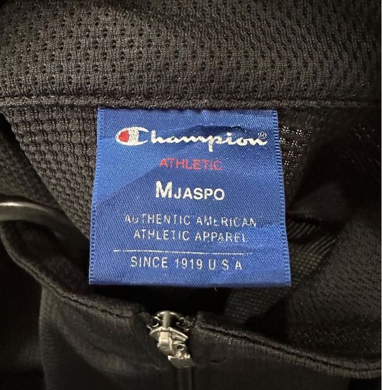 เสื้อวอร์มสีดำ(แขนสั้น) Champion รูปที่ 4