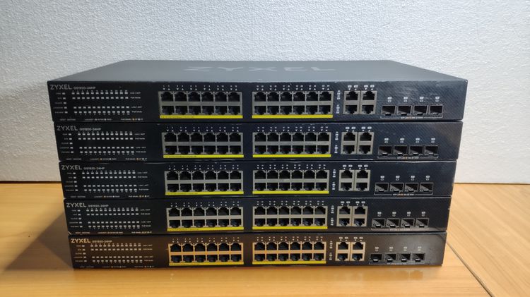 Zyxel GS1920-24HPv2 L2 PoE Switch 24 Port 375W รองรับ Free Cloud Management รูปที่ 2