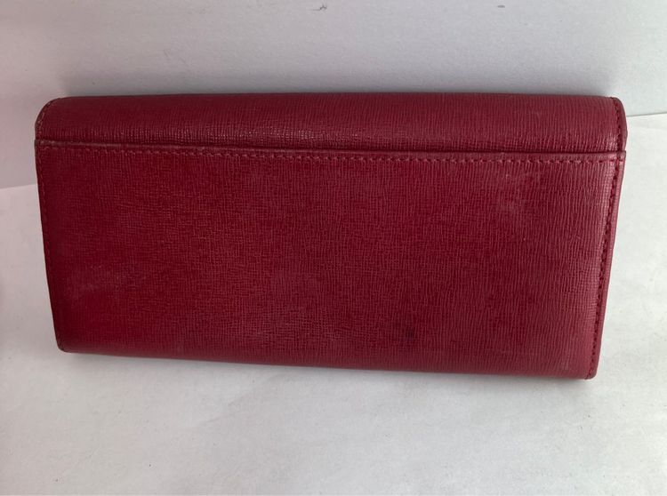 กระเป๋าสตางค์หนังแท้สีแดง Furla รูปที่ 2